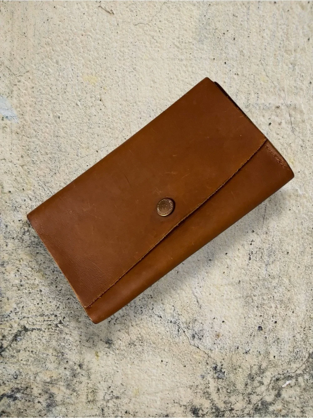 Portland Leather Rancher Wallet - Honey